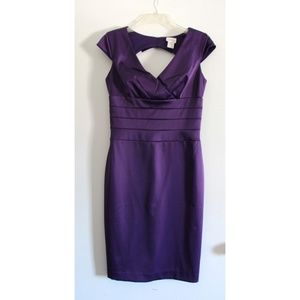 Purple party dress